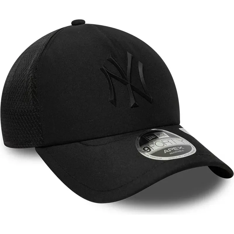 casquette-trucker-noire-avec-logo-noir-9forty-apex-sporty-new-york-yankees-mlb-new-era