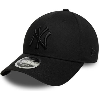 Mützen gebogen schwarz snapback 9FORTY M-Crown der New York Yankees MLB von New Era