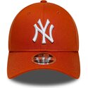 casquette-courbee-orange-snapback-9forty-m-crown-new-york-yankees-mlb-new-era
