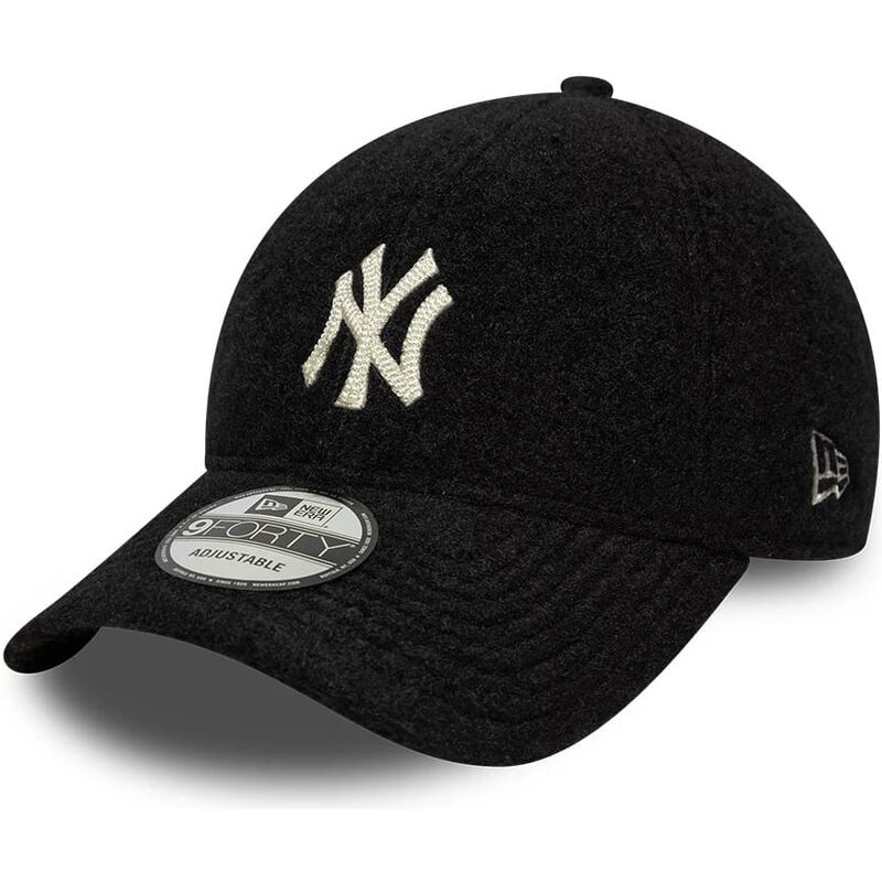 casquette-courbee-noire-snapback-9forty-winter-borg-new-york-yankees-mlb-new-era