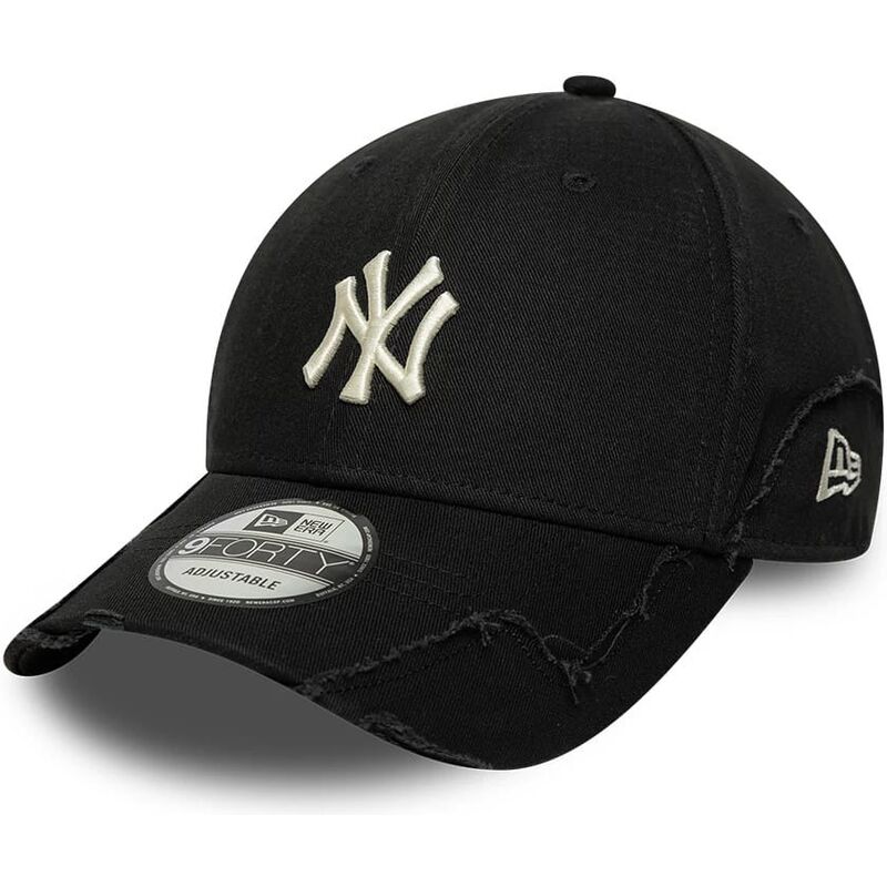 mutzen-gebogen-schwarz-verstellbares-band-9forty-stitched-der-new-york-yankees-mlb-von-new-era