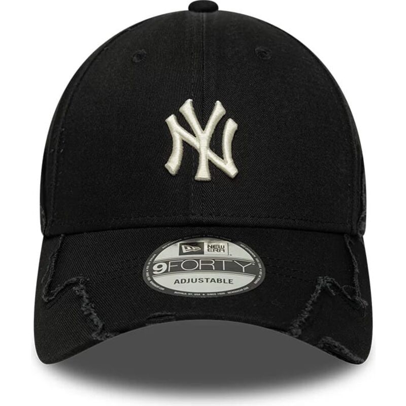 mutzen-gebogen-schwarz-verstellbares-band-9forty-stitched-der-new-york-yankees-mlb-von-new-era