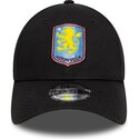 casquette-courbee-noire-ajustable-9forty-core-aston-villa-football-club-premier-league-new-era
