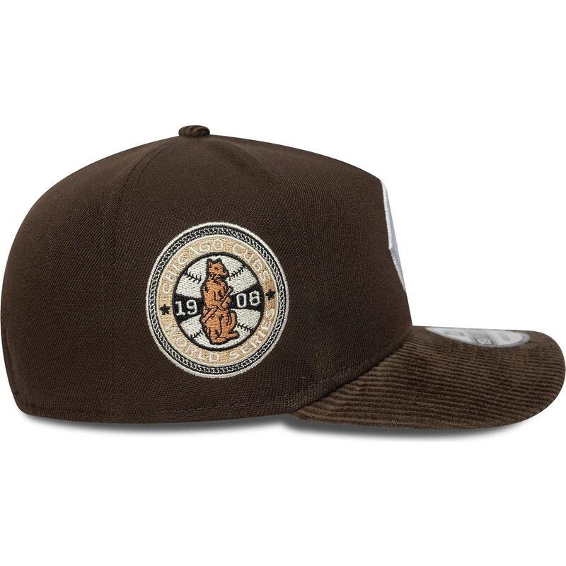 casquette-courbee-marron-snapback-19twenty-cooperstown-cord-chicago-cubs-mlb-new-era casquette-courbee-marron-snapback-19twenty-cooperstown-cord-chicago-cubs-mlb-new-era