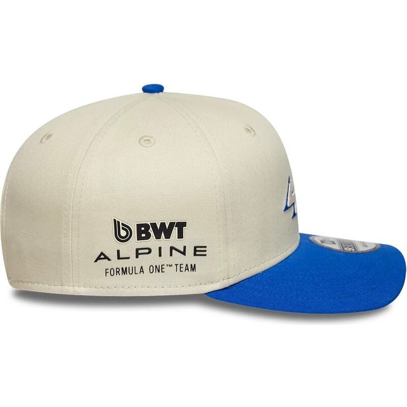 mutzen-gebogen-beige-snapback-9seventy-stretch-snap-contrast-visor-der-alpine-f1-team-formula-1-von-new-era