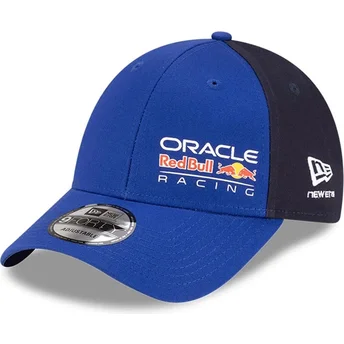 Mützen gebogen blau snapback 9FORTY Essential der Red Bull Racing Formula 1 von New Era