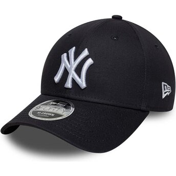 Casquette courbée bleue marine snapback 9FORTY M-Crown Side Script New York Yankees MLB New Era