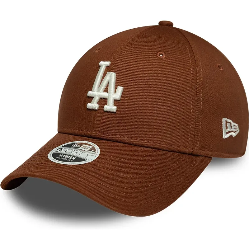 casquette-courbee-marron-ajustable-pour-femme-9forty-league-essential-midi-los-angeles-dodgers-mlb-new-era casquette-courbee-marron-ajustable-pour-femme-9forty-league-essential-midi-los-angeles-dodgers-mlb-new-era