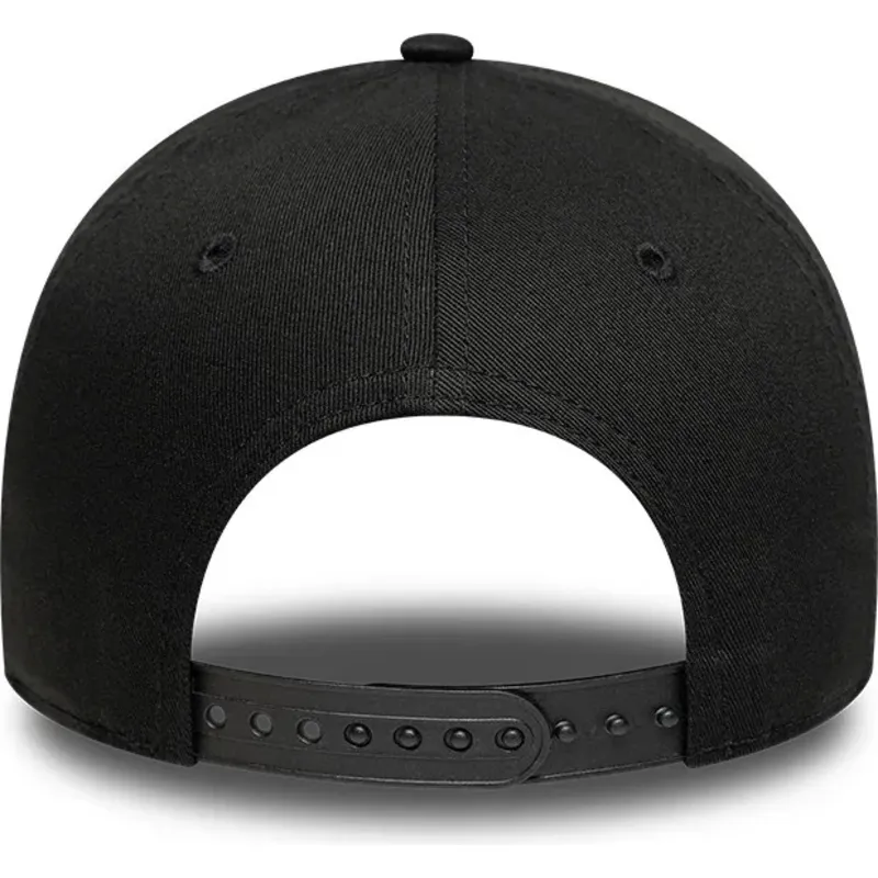 mutzen-gebogen-schwarz-snapback-dorado-e-frame-metallic-outline-der-new-york-yankees-mlb-von-new-era
