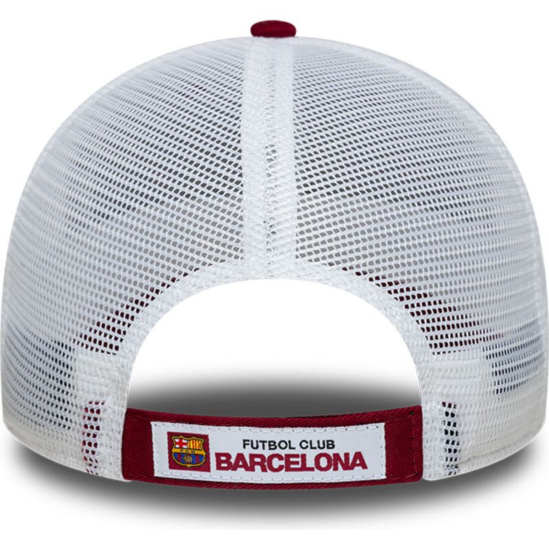 casquette-trucker-rouge-et-blanche-ajustable-9forty-league-fc-barcelona-laliga-new-era
