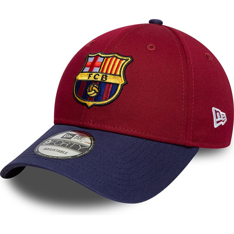 mutzen-gebogen-rot-verstellbares-band-9forty-contrast-der-fc-barcelona-laliga-von-new-era mutzen-gebogen-rot-verstellbares-band-9forty-contrast-der-fc-barcelona-laliga-von-new-era