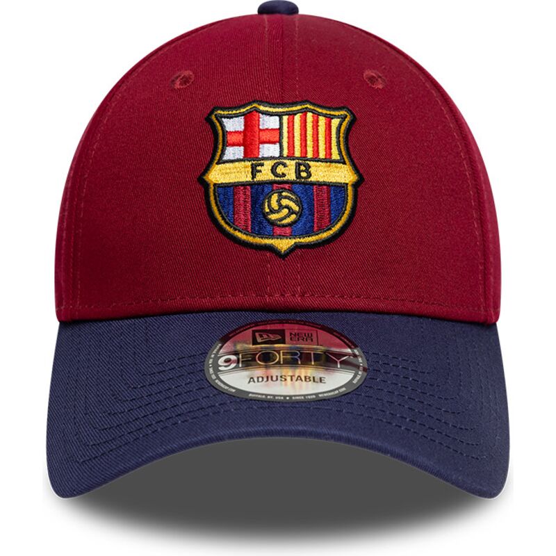 mutzen-gebogen-rot-verstellbares-band-9forty-contrast-der-fc-barcelona-laliga-von-new-era mutzen-gebogen-rot-verstellbares-band-9forty-contrast-der-fc-barcelona-laliga-von-new-era