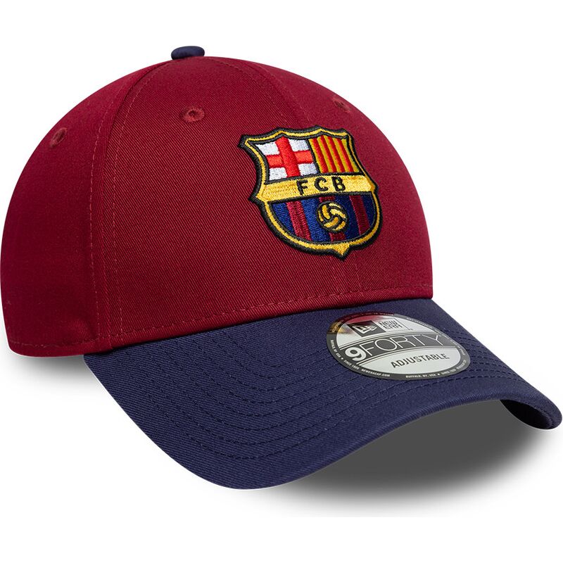 mutzen-gebogen-rot-verstellbares-band-9forty-contrast-der-fc-barcelona-laliga-von-new-era mutzen-gebogen-rot-verstellbares-band-9forty-contrast-der-fc-barcelona-laliga-von-new-era