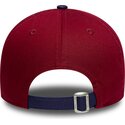 casquette-courbee-rouge-et-bleue-marine-ajustable-9forty-contrast-fc-barcelona-laliga-new-era