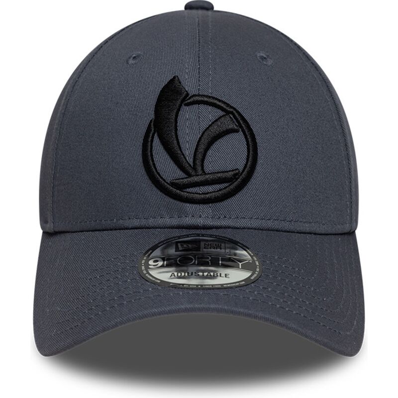 casquette-courbee-grise-fonce-ajustable-avec-logo-noir-9forty-logo-vespa-piaggio-new-era casquette-courbee-grise-fonce-ajustable-avec-logo-noir-9forty-logo-vespa-piaggio-new-era