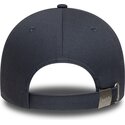 casquette-courbee-grise-fonce-ajustable-avec-logo-noir-9forty-logo-vespa-piaggio-new-era