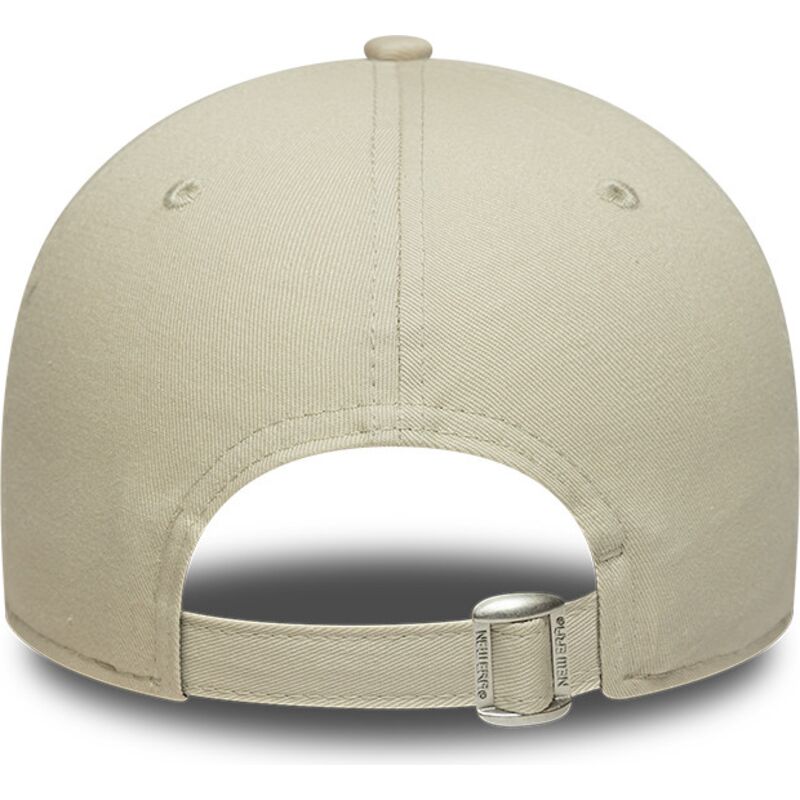 casquette-courbee-beige-ajustable-avec-logo-noir-9forty-outdoor-icon-los-angeles-dodgers-mlb-new-era