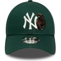 casquette-courbee-verte-ajustable-9forty-outdoor-icon-new-york-yankees-mlb-new-era