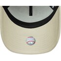 mutzen-gebogen-beige-snapback-dorado-e-frame-metallic-outline-der-new-york-yankees-mlb-von-new-era