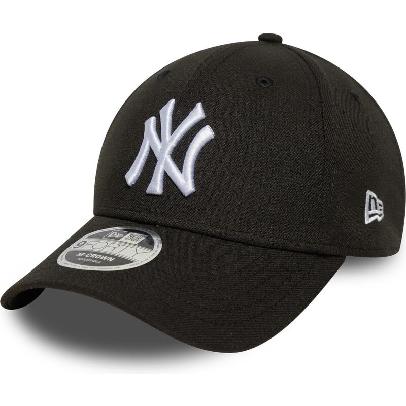 mutzen-gebogen-schwarz-snapback-9forty-m-crown-der-new-york-yankees-mlb-von-new-era