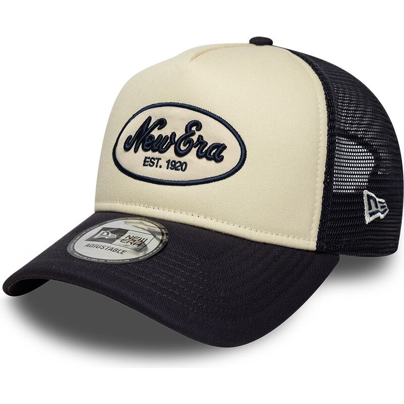 mutzen-gebogen-marineblau-snapback-a-frame-oval-foam-patch-von-new-era mutzen-gebogen-marineblau-snapback-a-frame-oval-foam-patch-von-new-era