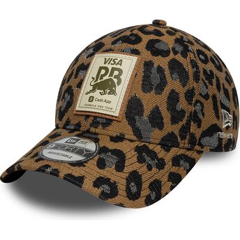 Casquette courbée léopard ajustable pour femme 9FORTY Racing Bulls F1 Team Formula 1 New Era