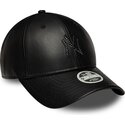 mutzen-gebogen-schwarz-snapback-9forty-m-crown-pu-diamante-der-new-york-yankees-mlb-von-new-era