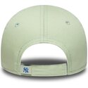 mutzen-gebogen-grun-verstellbares-band-fur-kinder-9forty-dino-icon-der-new-york-yankees-mlb-von-new-era