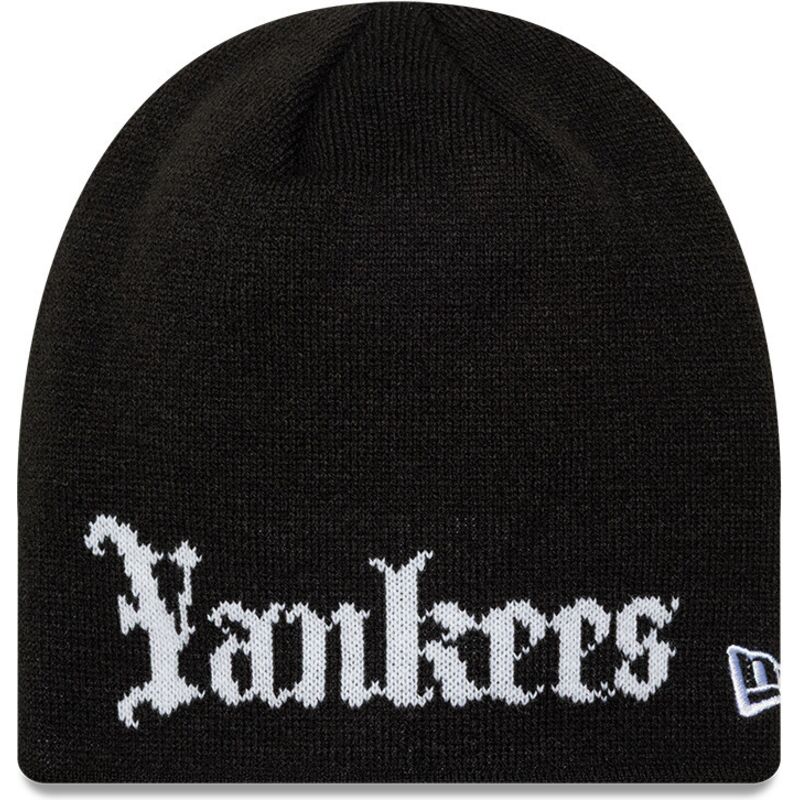 bonnet-noir-knit-skully-wordmark-new-york-yankees-mlb-new-era bonnet-noir-knit-skully-wordmark-new-york-yankees-mlb-new-era