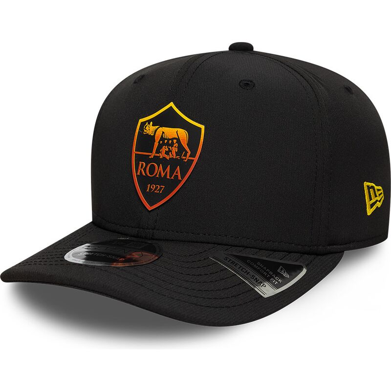 mutzen-gebogen-schwarz-snapback-9seventy-stretch-snap-repreve-der-associazione-sportiva-roma-serie-a-von-new-era mutzen-gebogen-schwarz-snapback-9seventy-stretch-snap-repreve-der-associazione-sportiva-roma-serie-a-von-new-era