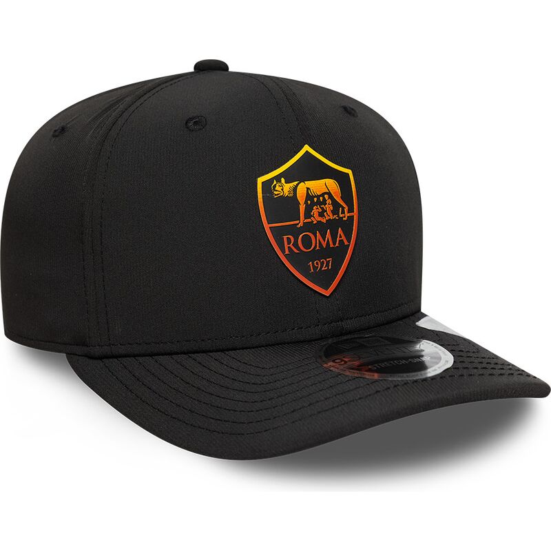 casquette-courbee-noire-snapback-9seventy-stretch-snap-repreve-associazione-sportiva-roma-serie-a-new-era casquette-courbee-noire-snapback-9seventy-stretch-snap-repreve-associazione-sportiva-roma-serie-a-new-era