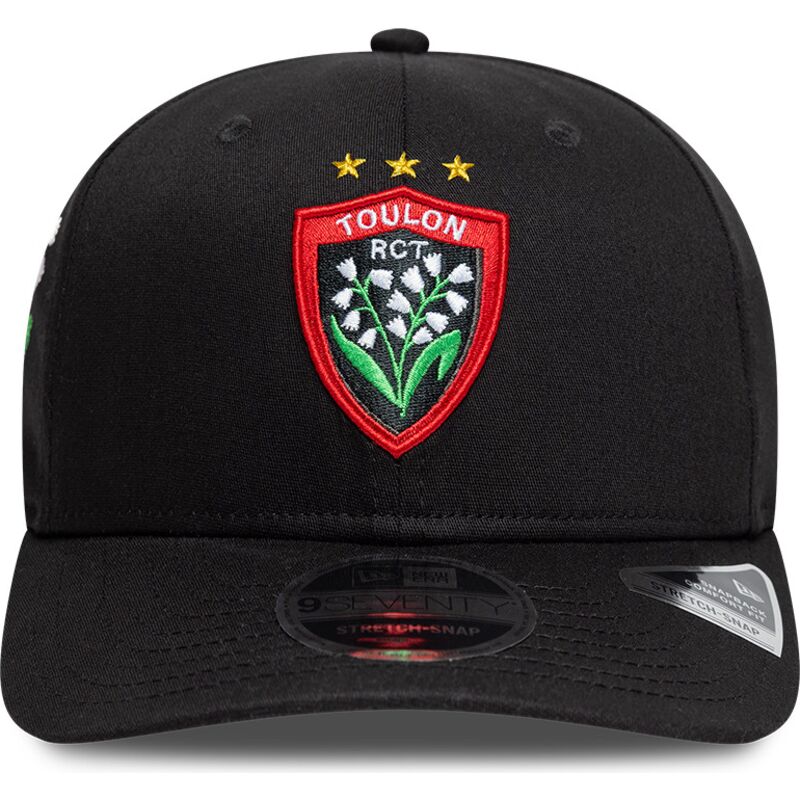 casquette-courbee-noire-snapback-9seventy-stretch-snap-lily-rugby-club-toulonnais-french-rugby-federation-ffr-new-era casquette-courbee-noire-snapback-9seventy-stretch-snap-lily-rugby-club-toulonnais-french-rugby-federation-ffr-new-era