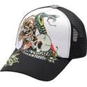 casquette-trucker-noire-et-blanche-snake-and-skull-ed-hardy