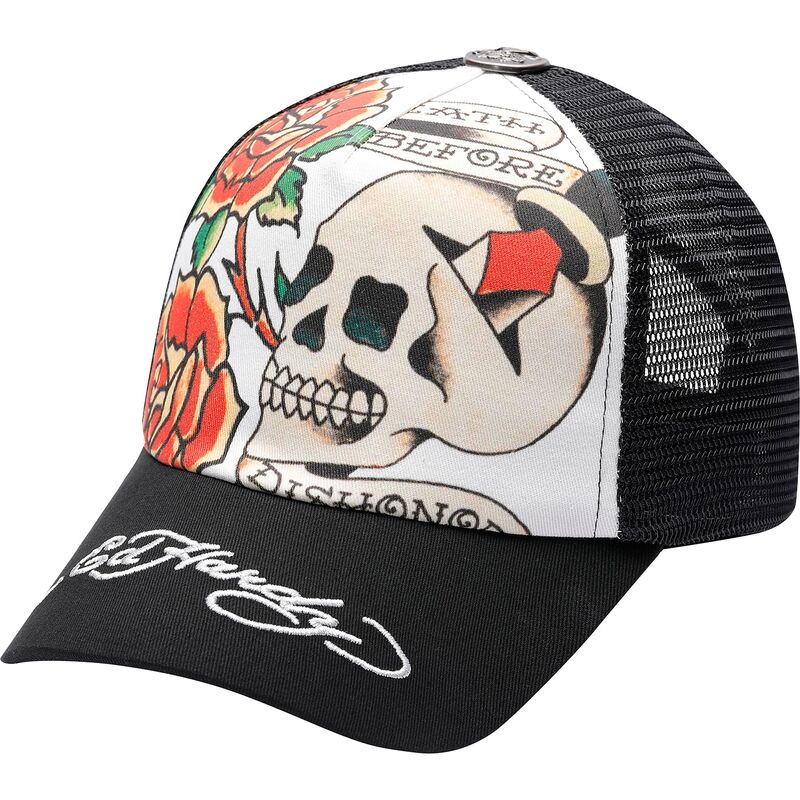 mutzen-gebogen-schwarz-snapback-before-dishonor-von-ed-hardy mutzen-gebogen-schwarz-snapback-before-dishonor-von-ed-hardy