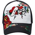 mutzen-gebogen-schwarz-snapback-love-ed-von-ed-hardy