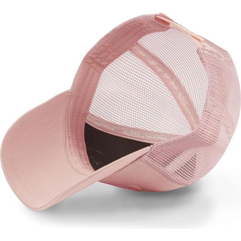 casquette-trucker-rose-log10-von-dutch