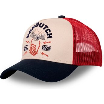 Mützen gebogen mehrfarbig snapback GRA von Von Dutch