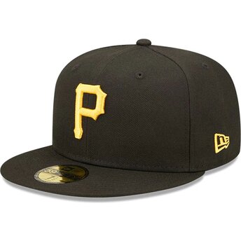 Casquette plate noire ajustée 59FIFTY AC Perf Pittsburgh Pirates MLB New Era