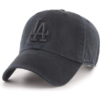 Mützen gebogen schwarz verstellbares band Clean Up Tonal der Los Angeles Dodgers MLB von 47 Brand