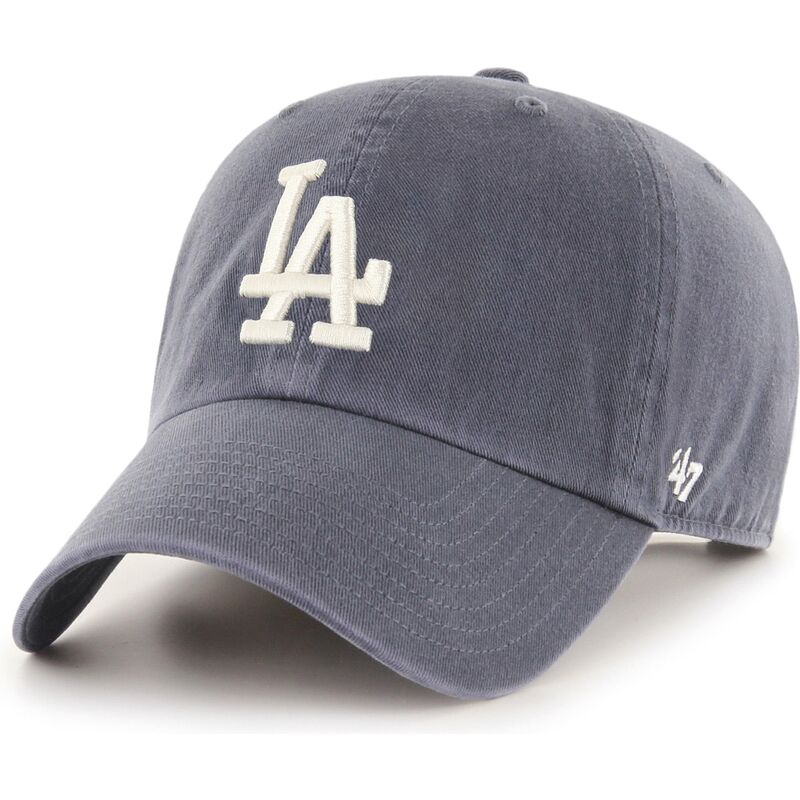 mutzen-gebogen-grau-verstellbares-band-clean-up-vintage-navy-der-los-angeles-dodgers-mlb-von-47-brand