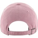 mutzen-gebogen-rosa-verstellbares-band-clean-up-mauve-der-los-angeles-dodgers-mlb-von-47-brand