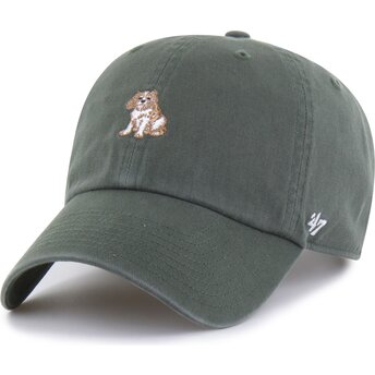 Mützen gebogen grün verstellbares band Clean Up Base Runner Icon Dog von 47 Brand