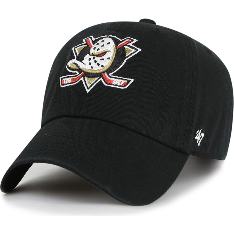 casquette-courbee-noire-ajustable-clean-up-anaheim-ducks-nhl-47-brand casquette-courbee-noire-ajustable-clean-up-anaheim-ducks-nhl-47-brand