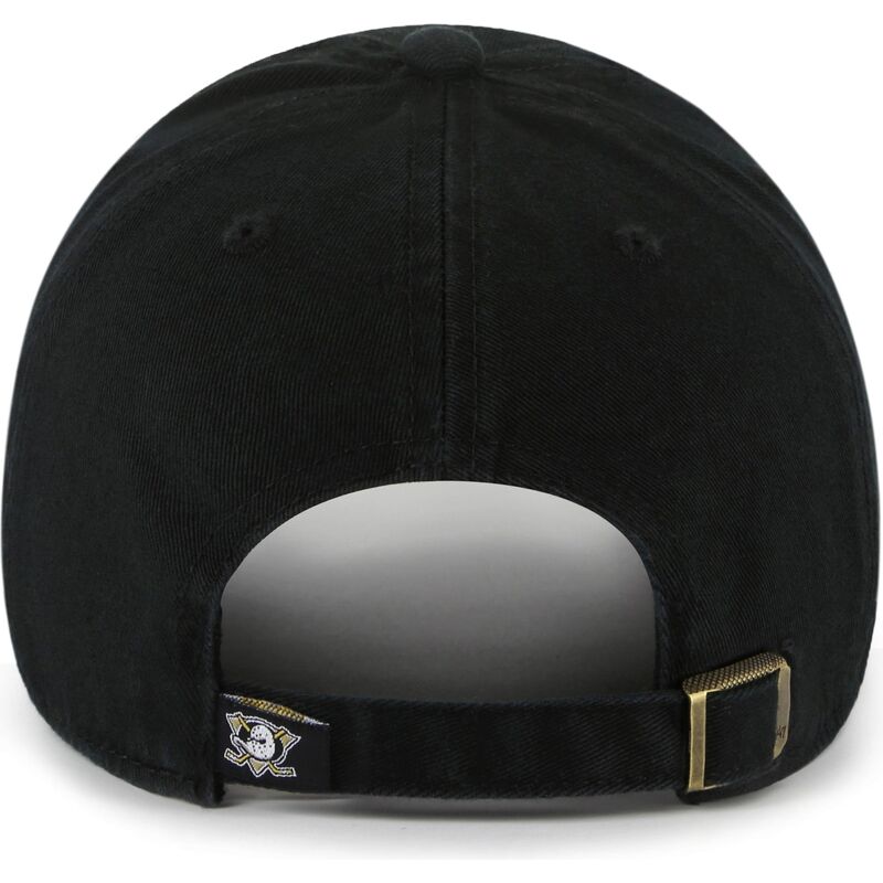 casquette-courbee-noire-ajustable-clean-up-anaheim-ducks-nhl-47-brand casquette-courbee-noire-ajustable-clean-up-anaheim-ducks-nhl-47-brand