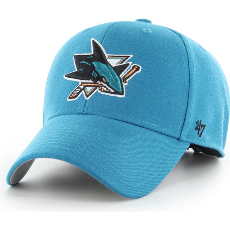 mutzen-gebogen-blau-verstellbares-band-mvp-dark-teal-der-san-jose-sharks-nhl-von-47-brand mutzen-gebogen-blau-verstellbares-band-mvp-dark-teal-der-san-jose-sharks-nhl-von-47-brand