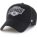 mutzen-gebogen-schwarz-verstellbares-band-mvp-essential-der-los-angeles-kings-nhl-von-47-brand