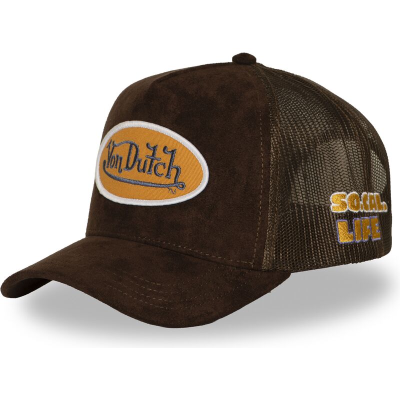 casquette-trucker-marron-fur14-von-dutch