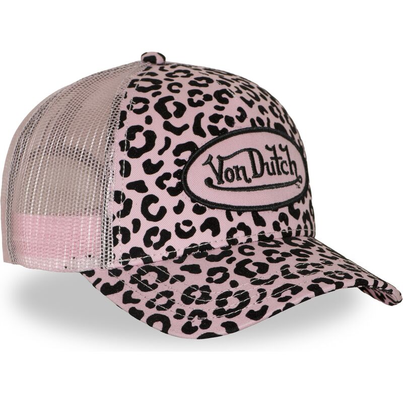 casquette-trucker-leopard-et-rose-verle-von-dutch casquette-trucker-leopard-et-rose-verle-von-dutch