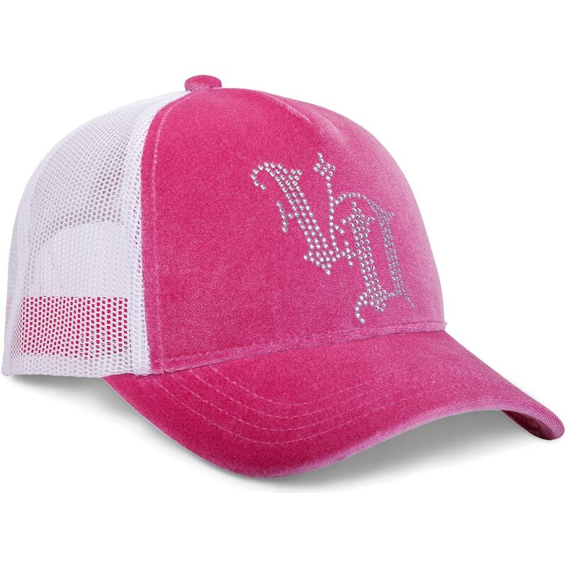 casquette-trucker-rose-et-blanche-royalp-von-dutch casquette-trucker-rose-et-blanche-royalp-von-dutch