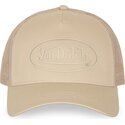 casquette-trucker-beige-log23-von-dutch